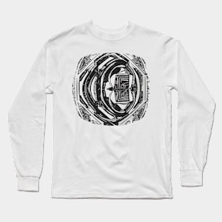 surreal art pattern design Long Sleeve T-Shirt